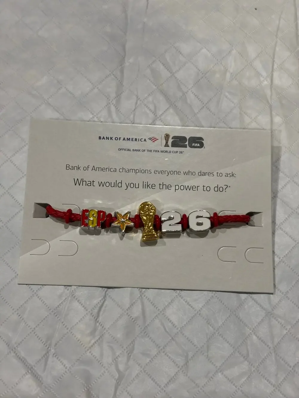 FIFA 2026 Spain World Champion Bracelet Small